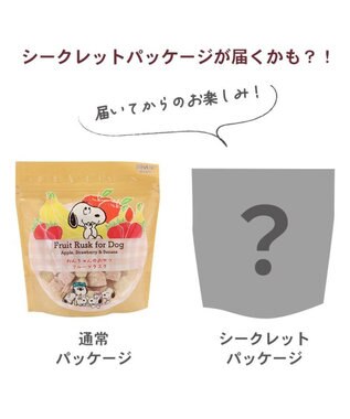 PET PARADISE スヌーピー フルーツ ラスク 30g -