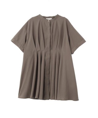 Green Parks 【WEB限定】ウエストタックシャツチュニックⅢ Charcoal Gray
