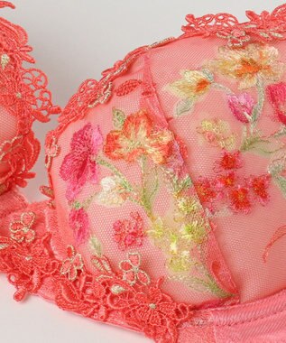 Wing ブラジャー Wing Lesiage ふっくらまる胸メイク やさしいフィット感 【2920シリーズ】 パッド有 ブラ PB2920 ウイング／ワコール オレンジ