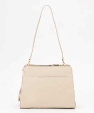 J.PRESS LADIES 【WEB限定カラーあり・2way・セットアイテム】ノーブルショルダー バッグ アイボリー系