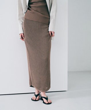 uncrave メッシュニット タイトスカート