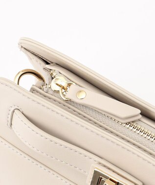 J.PRESS LADIES 【WEB限定カラーあり・2way・セットアイテム】ノーブルショルダー バッグ アイボリー系