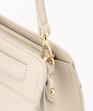 J.PRESS LADIES 【WEB限定カラーあり・2way・セットアイテム】ノーブルショルダー バッグ アイボリー系