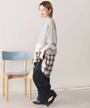 AMERICAN HOLIC コーデュロイワイドパンツ Ivory