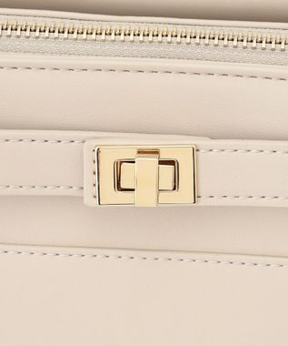 J.PRESS LADIES 【WEB限定カラーあり・2way・セットアイテム】ノーブルショルダー バッグ アイボリー系