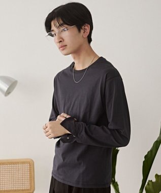 WEGO フレアスリーブT（LS） ブラック中濃色