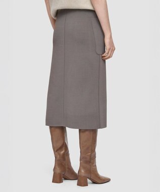 JOSEPH ミラノニットストレッチ　スカート Mushroom