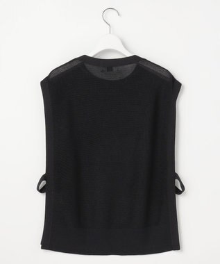 J.PRESS LADIES Vis/Pe スパーク ニット ベスト ネイビー系