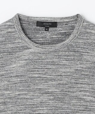 JOSEPH HOMME 【WEB・一部店舗限定】 メランジワッフル　クルーネックカットソー ライトグレー系
