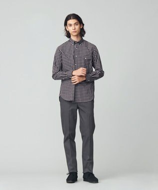 J.PRESS MEN ドビー マルチチェック シャツ ネイビー系3