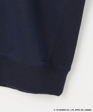 ANY 【ハローキティ×ANY】ロゴスウェット ネイビー