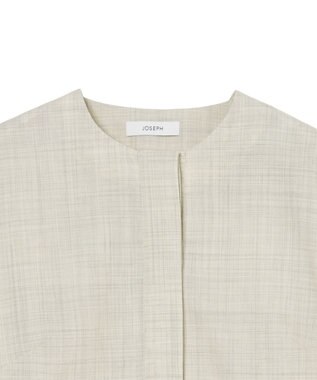 JOSEPH ライトウール　ブラウス Marble Melange