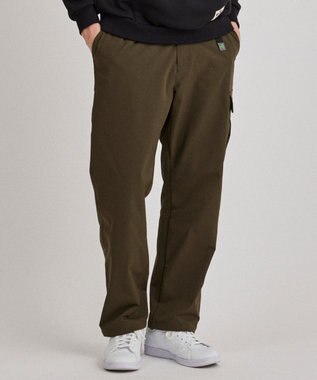 PW CIRCULUS 【MEN】裾２WAY ワイドパンツ カーキ系