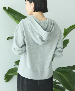 AMERICAN HOLIC スウェットZIPパーカー Gray Mixture