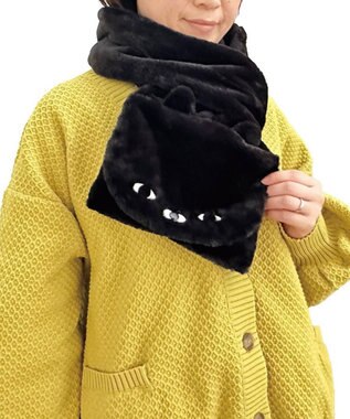 ROOTOTE 1275【マフラー＆サコッシュ】SC.マフ・ルー.アニマル-A 02：ネコ