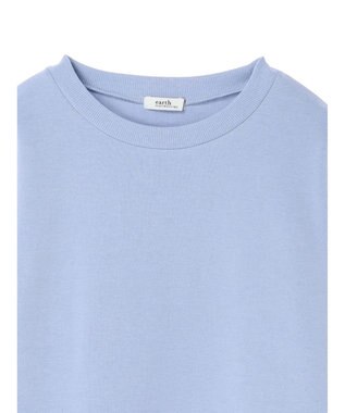 earth music&ecology サイドボタンダンボールプルオーバー Sax