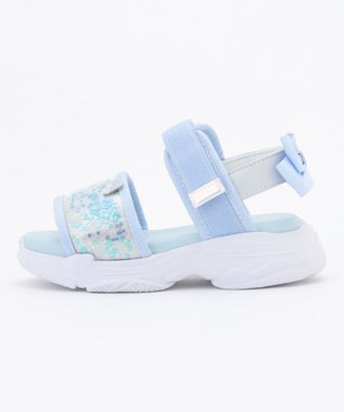 ANY KIDS シャラシャラ厚底ニャンダル サックスブルー