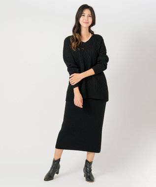 ONWARD Reuse Park 【自由区】ワンピース秋冬 ブラック