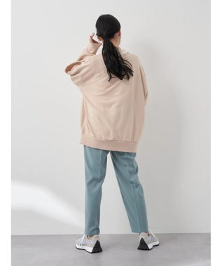 earth music&ecology 袖スリットスウェット Beige