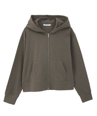 AMERICAN HOLIC スウェットZIPパーカー Gray Beige