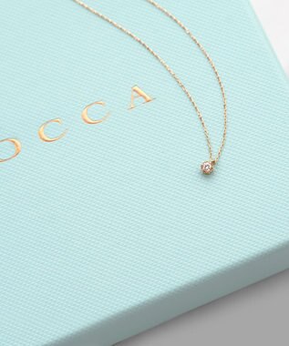 WEB限定】FLORA K18 DIAMOND NECKLACE ネックレス / TOCCA