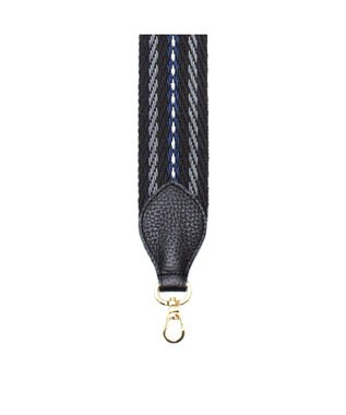 A.D.M.J. 【別売り】イタリアンテープショルダーストラップ(レギュラー/107cm) BLACK