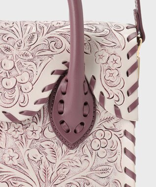 GRACE CONTINENTAL MiniRSHandbag-ls モーブピンク