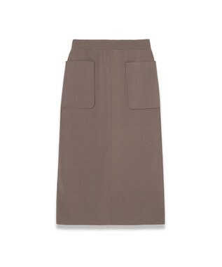 JOSEPH ミラノニットストレッチ　スカート Mushroom