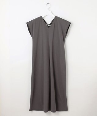 23区 【SLOW/一部店舗限定】コンパクトインレー ワンピース スレート