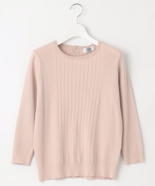 J.PRESS LADIES 【洗える】 PRINCESS クルーネック ニット ピンク系