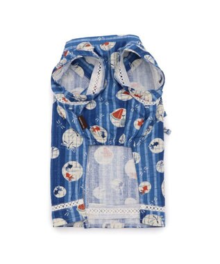 PET PARADISE ペットパラダイス 甚平 《しじら織り風》 小型犬 ブルー