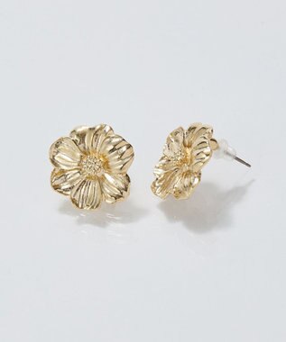 Phoebe フレグラントフラワーメタルピアス ゴールド