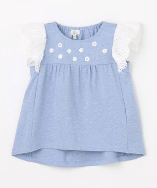 組曲 KIDS 【80-100㎝】 petit fleur エンブロイダリーチュニック