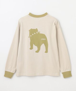 J.PRESS KIDS 【140-170cm】バックブル 長袖カットソー ライトグレー系