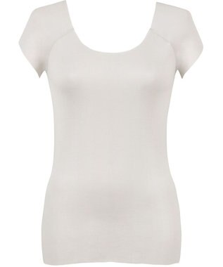  インナー 【綿の贅沢オーガニック フラットタイプ】 オーガニックコットン混素材 ひびきにくくさらっと薄くて軽い ２分袖 EL1248 ウイング／ワコール