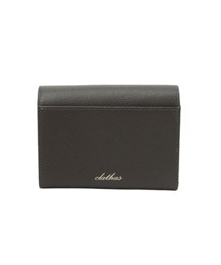 CLATHAS イヴェット 二つ折り財布 ダークグレー