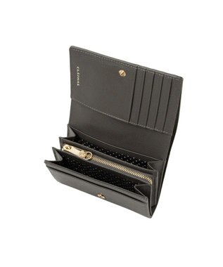 CLATHAS イヴェット 二つ折り財布 ダークグレー