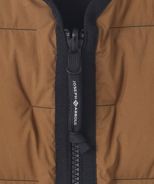 JOSEPH ABBOUD MOUNTAIN 【2WAYストレッチ/リバーシブル/撥水/軽量】 リバーシブル ダウン ベスト キャメル系