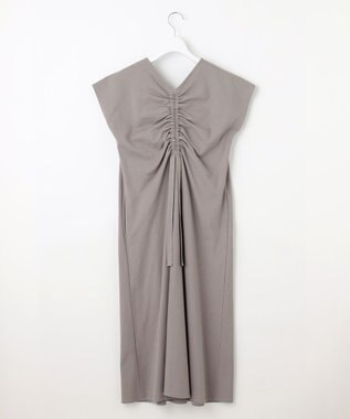 23区 【SLOW/一部店舗限定】コンパクトインレー ワンピース グレージュ