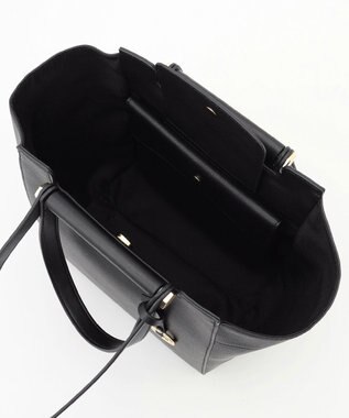 組曲 2wayハンドルトート バッグ ブラック系