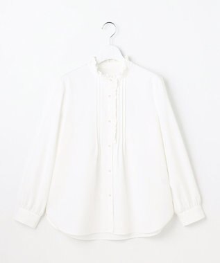 ANY SIS フリルスタンド シャツ オフ