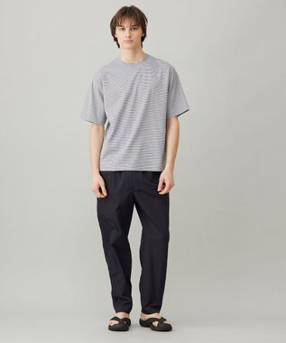 UNFILO MENS 【OCEANS 雑誌・web 掲載】スマート ストレッチ TEE【男女兼用/ギフトにもおすすめ】 グレーボーダー