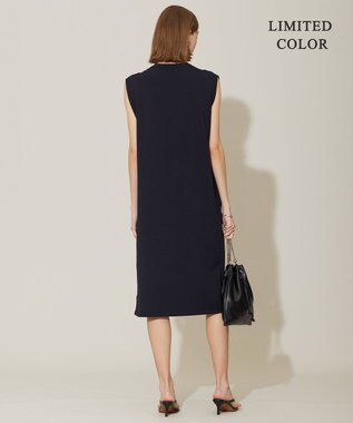ICB 【WEB限定カラーあり・接触冷感・UVケア・洗える】 シンセティックハイゲージ ワンピース ネイビー系［WEB限定］