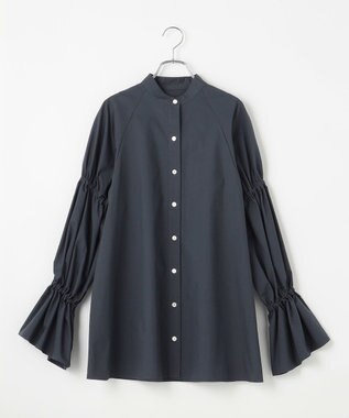 #Newans キャンディスリーブシャツ ネイビー