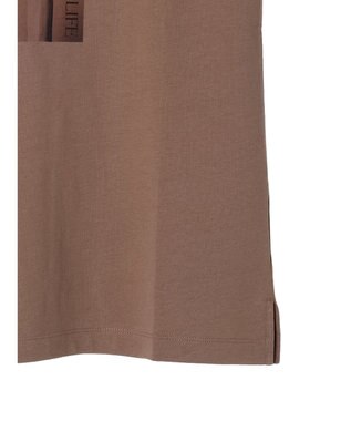 Green Parks フラワーフォトコンパクトプルオーバー Beige