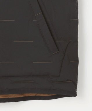 JOSEPH ABBOUD MOUNTAIN 【2WAYストレッチ/リバーシブル/撥水/軽量】 リバーシブル ダウン ベスト キャメル系