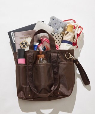 ANY 【A4サイズ収納可】【デイバッグシリーズ】トートバッグ ブラウン