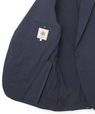 J.PRESS MEN 感動！？上品な見た目に着心地抜群なセットアップ【MECHANICAL】【超軽量 / 清涼感 / 洗える】ハイパワーストレッチジャケット ネイビー系