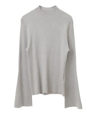 earth music&ecology フレアスリーブプルオーバー Light Gray Mixture