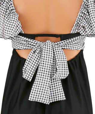 San-ai Resort（三愛水着楽園） Aラインワンピース水着　9M 　【San-ai Resort（サンアイリゾート）】 ブラック